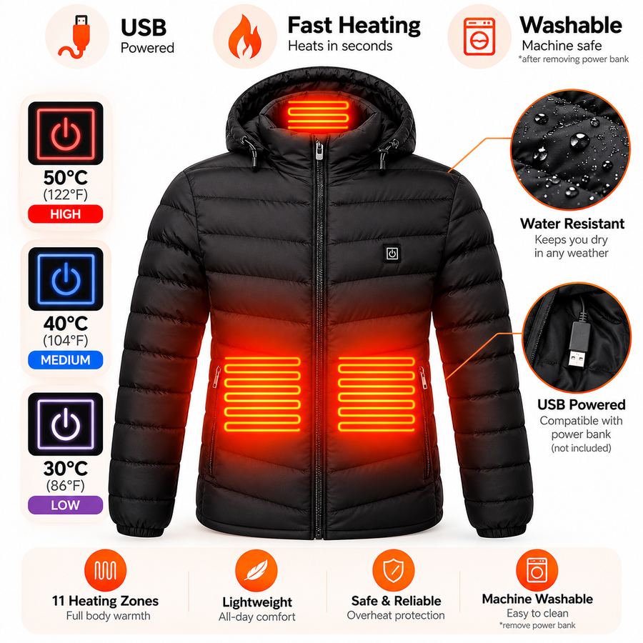 COZYTHERA™ - HEATED JACKET